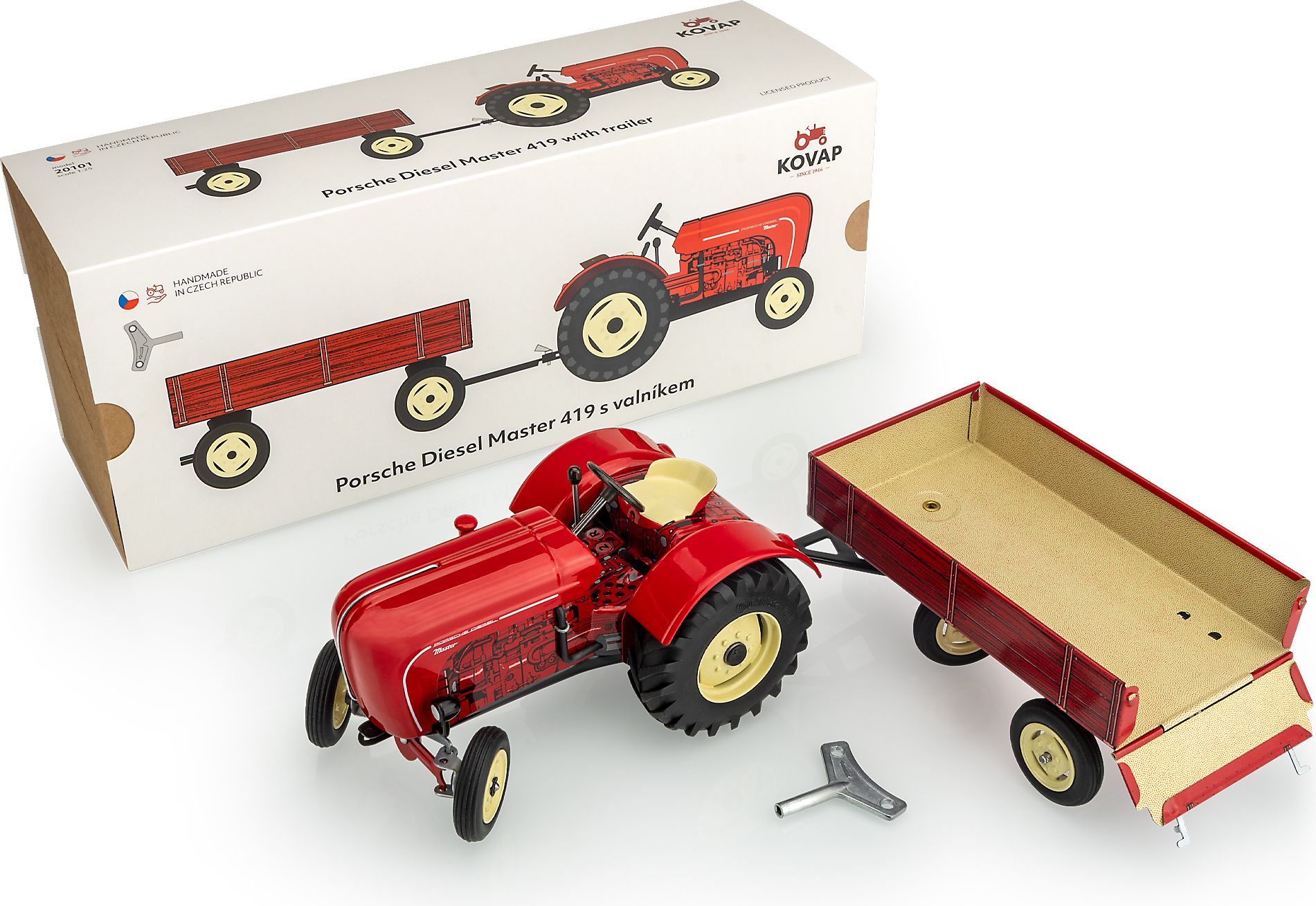 KOVAP Porsche Diesel Master 419 s valníkem - obrázek 4