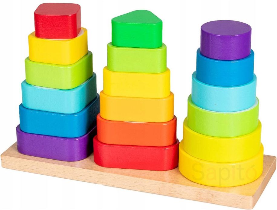 Smily Play Pyramida - Duhová - obrázek 1