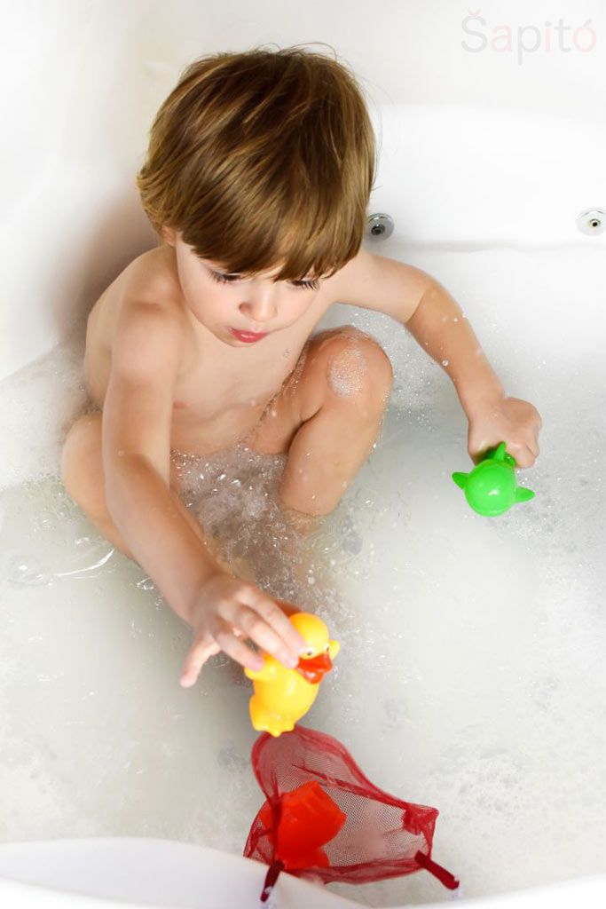 Hencz Toys Hračky do vany - 3 ks + taška - obrázek 5