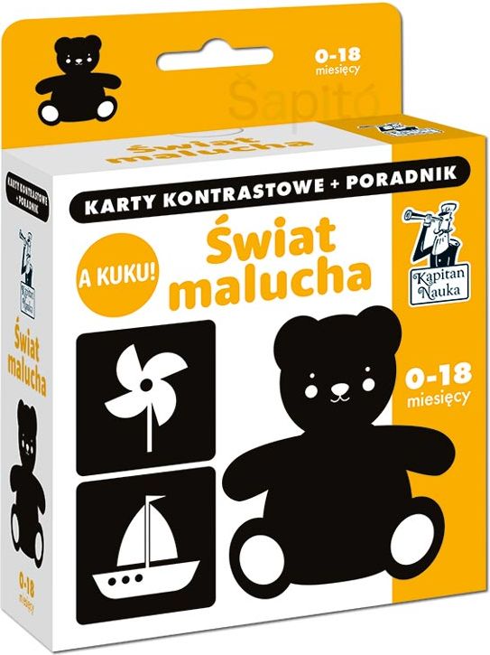 KapitanNauka Novorozenecké kartičky - Medvídek - obrázek 1