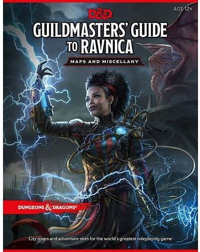 D&D: Guildmasters Guide to Ravnica Maps and Miscellany - obrázek 1