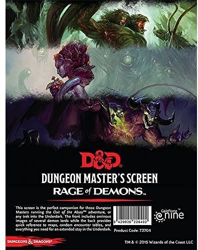 Dungeons and Dragons: Rage of Demons DM Screen - obrázek 3
