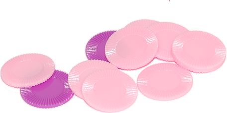 Hrací žetony 20mm (50 ks), barva červená - obrázek 1