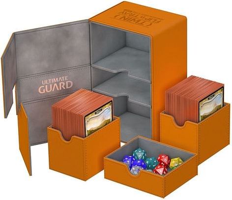 Krabička na karty Ultimate Guard Twin Flip n Tray 160+, barva bílá - obrázek 10