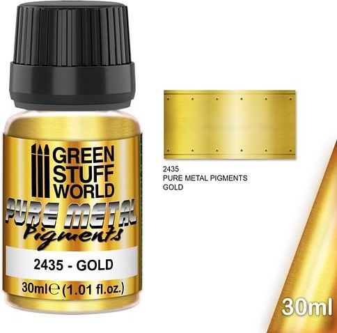 Green Stuff World: Pure Metal Pigments Gold 30ml - obrázek 1