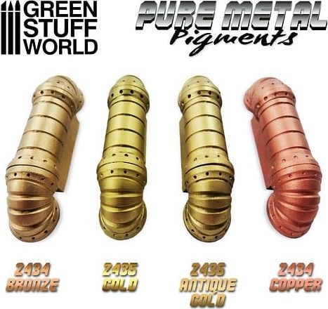 Green Stuff World: Pure Metal Pigments Gold 30ml - obrázek 2