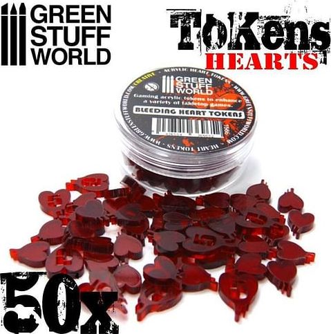 Life Tokens (hearts), 50 ks - obrázek 1