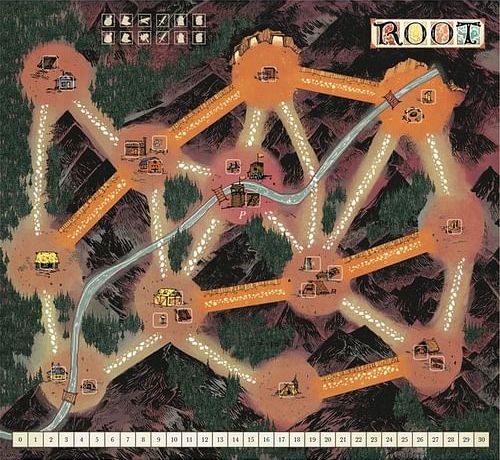 Herní podložka Root: Jezero a hory - obrázek 3