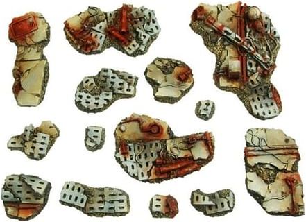 Dekorace Concrete Basing Kit (14 ks) - obrázek 1