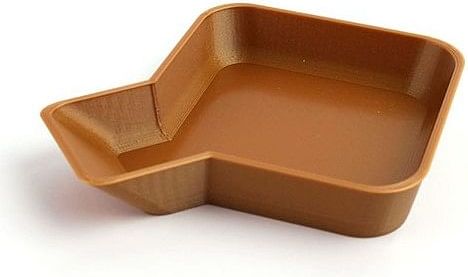 Miska na herní komponenty, se zobáčkem (větší), barva světle zelená - obrázek 4