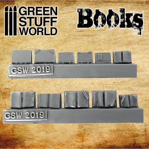 Dekorace Green Stuff World: Resin Books - obrázek 1