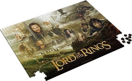Puzzle Pán prstenů, 1000 dílků - obrázek 2