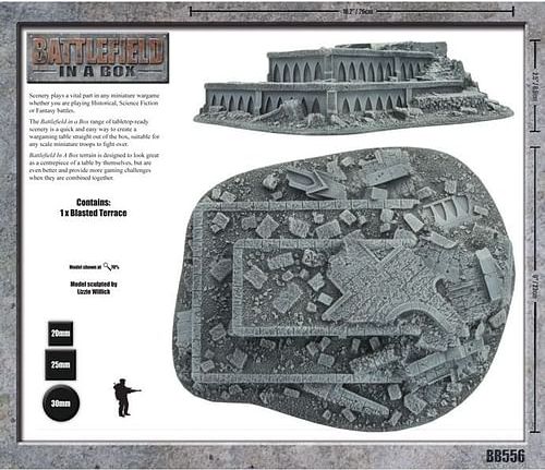 Battlefield In A Box - Gothic: Blasted Terrace - obrázek 2
