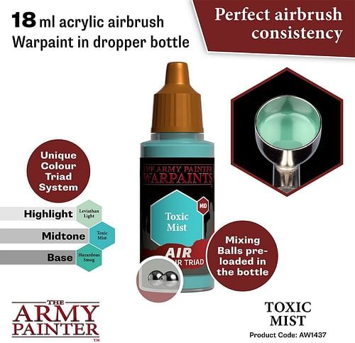 Warpaints Air Toxic Mist 18ml - obrázek 2