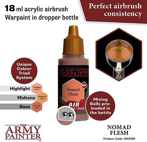 Warpaints Air Nomad Flesh 18ml - obrázek 2