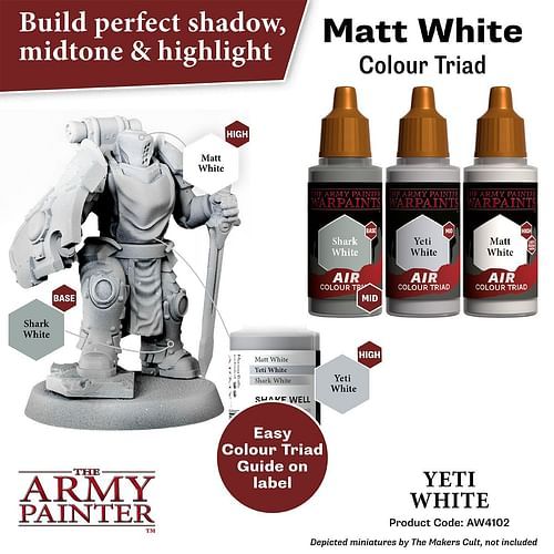 Warpaints Air Yeti White 18ml - obrázek 3