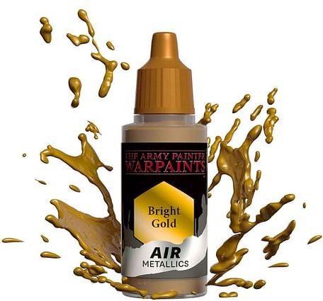 Warpaints Air Metallic Bright Gold 18ml - obrázek 1