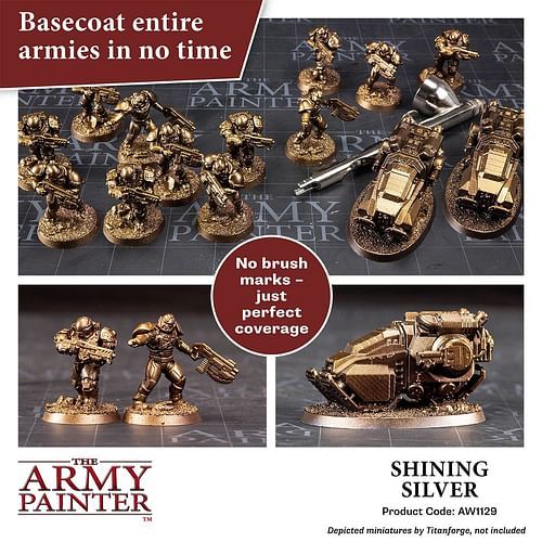 Warpaints Air Metallic Evil Chrome 18ml - obrázek 4