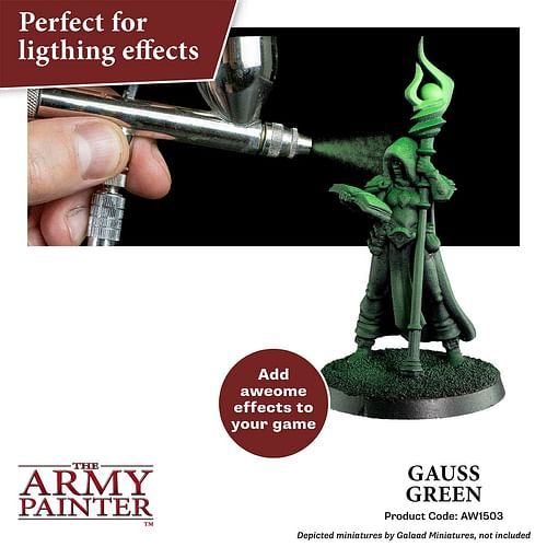 Warpaints Air Fluo Gauss Green 18ml - obrázek 3