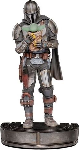 Iron Studios Figurka Star Wars: The Mandalorian & Grogu Art Scale 1/10 - obrázek 1