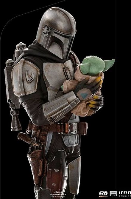 Iron Studios Figurka Star Wars: The Mandalorian & Grogu Art Scale 1/10 - obrázek 5