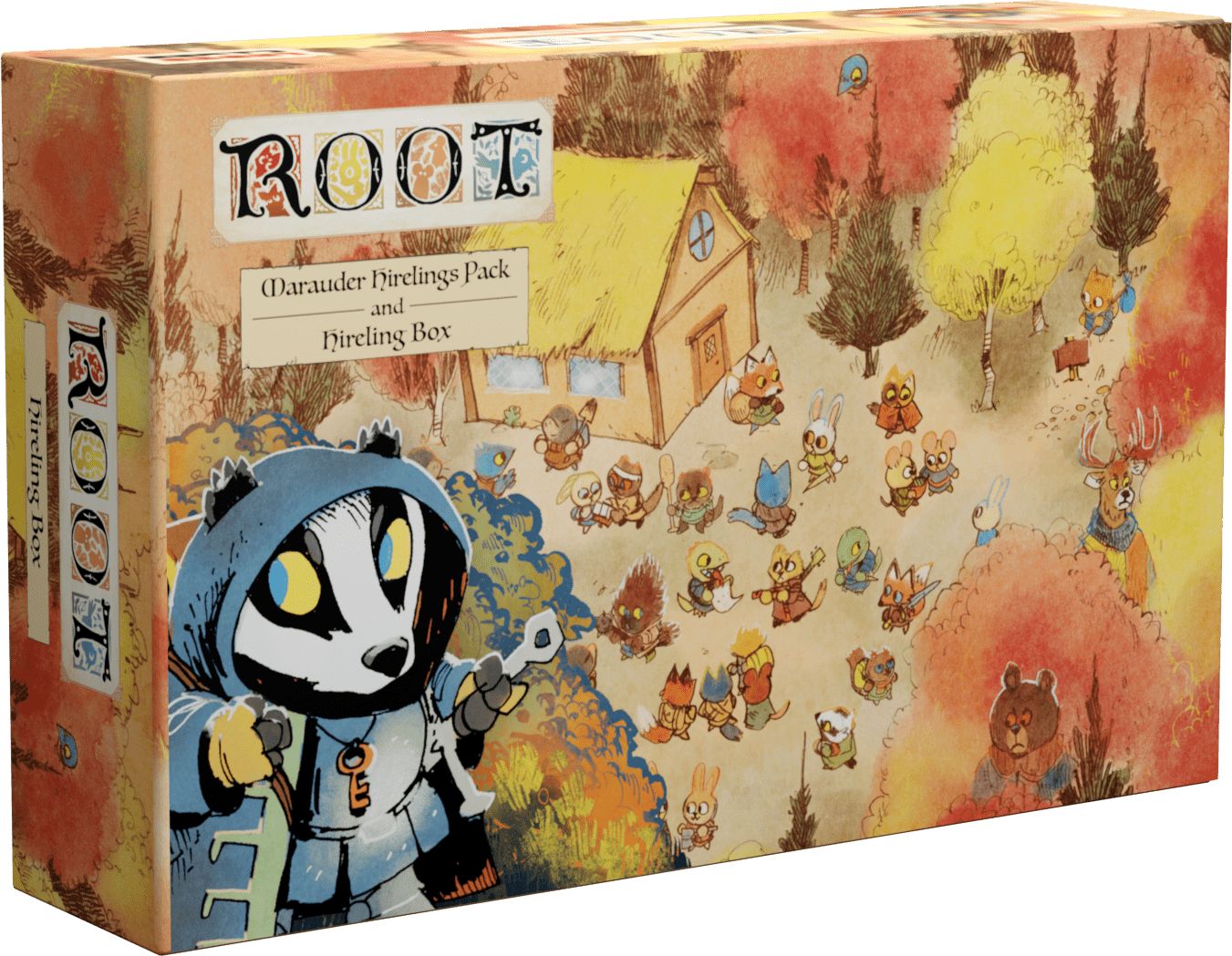 Leder Games Root: Marauder Hirelings Pack & Hireling Box - obrázek 1