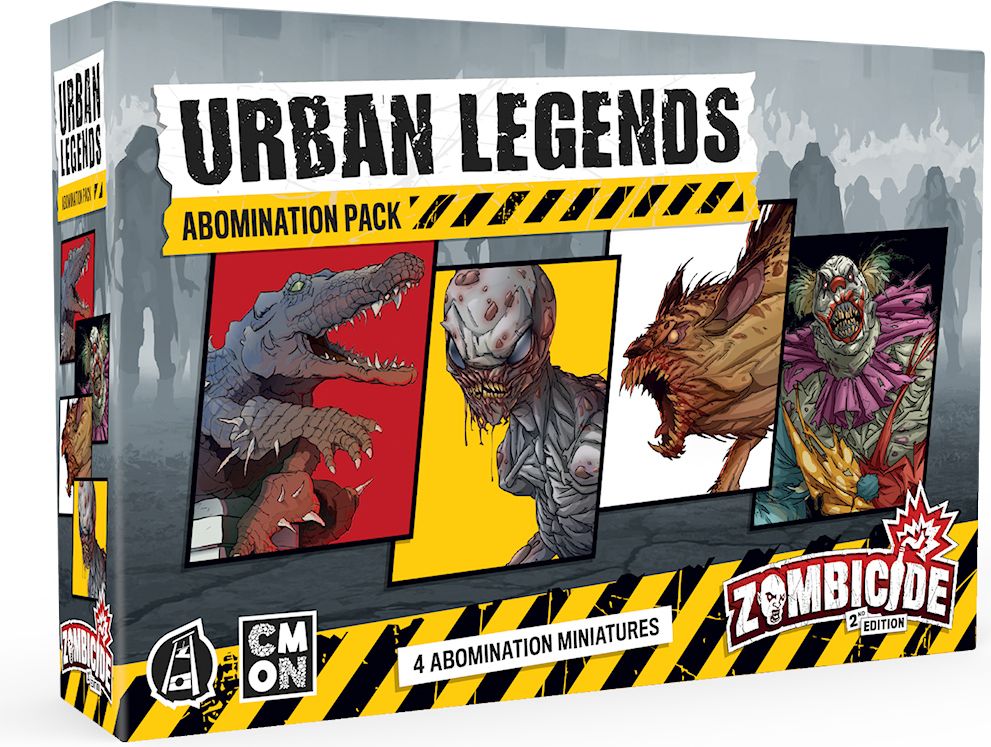 Asmodee DE Zombicide 2. Edition – Urban Legends - DE/EN/ES/FR/IT/PL/PT - obrázek 1