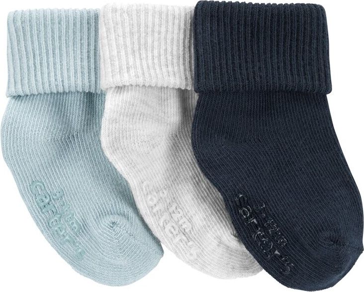 CARTER'S Ponožky Blue kluk LBB 3ks 0-3m - obrázek 1