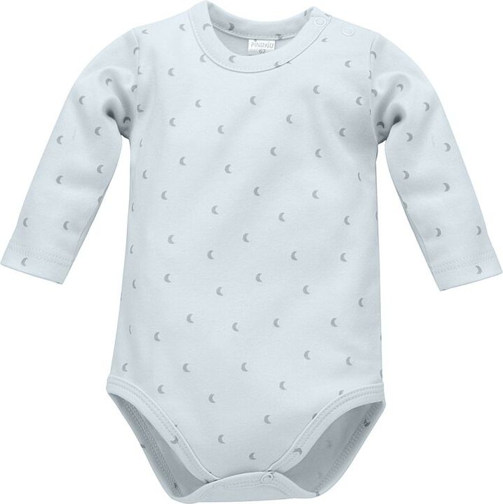PINOKIO Body dlouhý rukáv HELLO chlapec modrá vel. 86 - obrázek 1