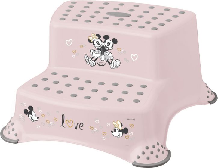 Keeeper Dvojstupínek k WC/umyvadlu "Minnie", Růžová - obrázek 1