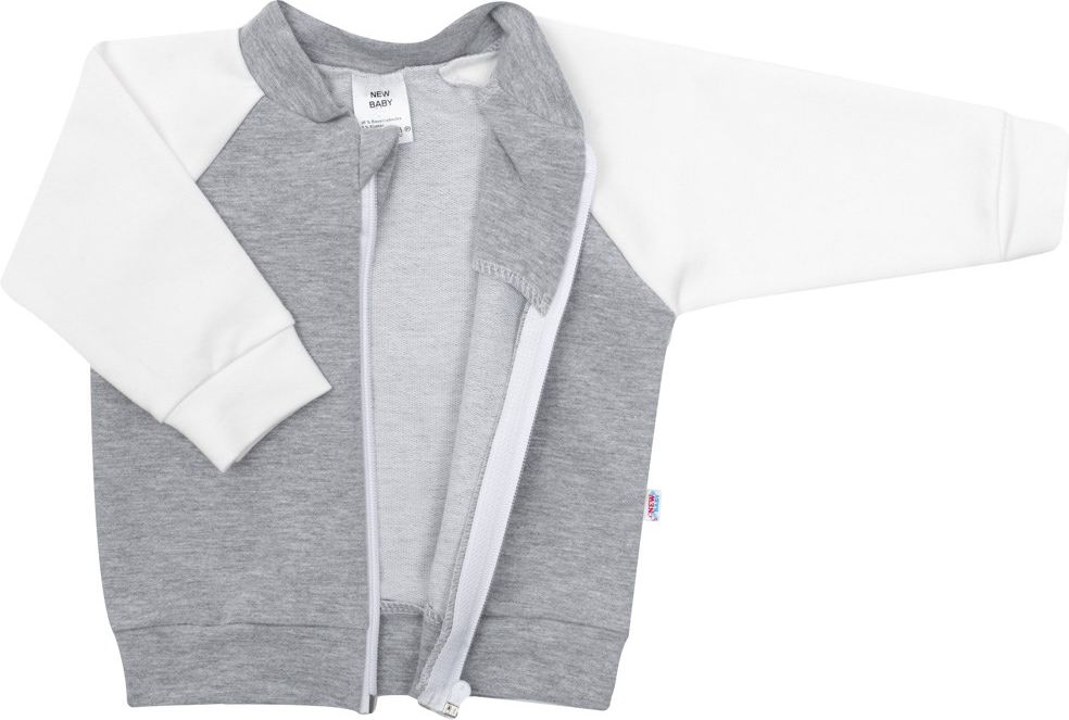 Kojenecká tepláková mikina New Baby The Best Varianta: hnědá/56 (0-3m) - obrázek 145