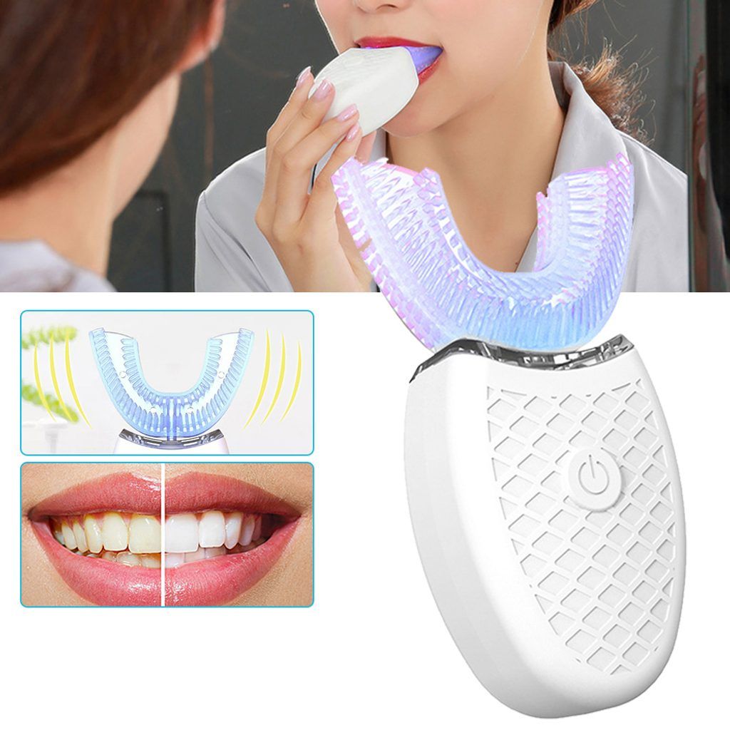 Dudlu Automatický zubní kartáček Smart whitening - modrý - obrázek 2
