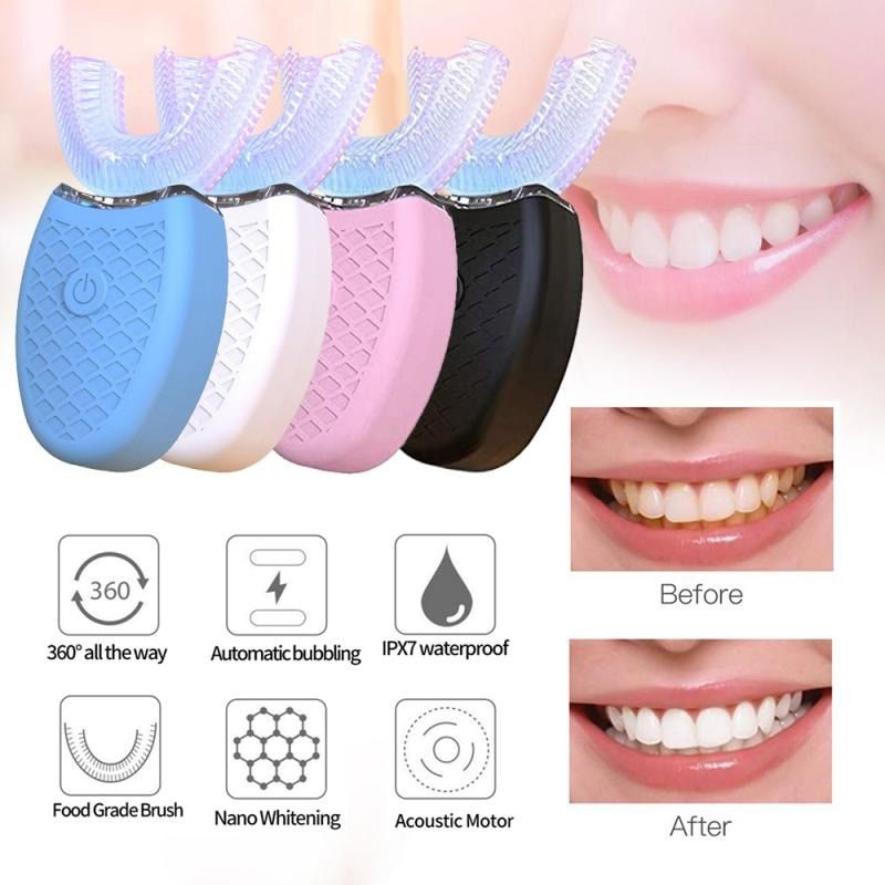 Dudlu Automatický zubní kartáček Smart whitening - modrý - obrázek 12