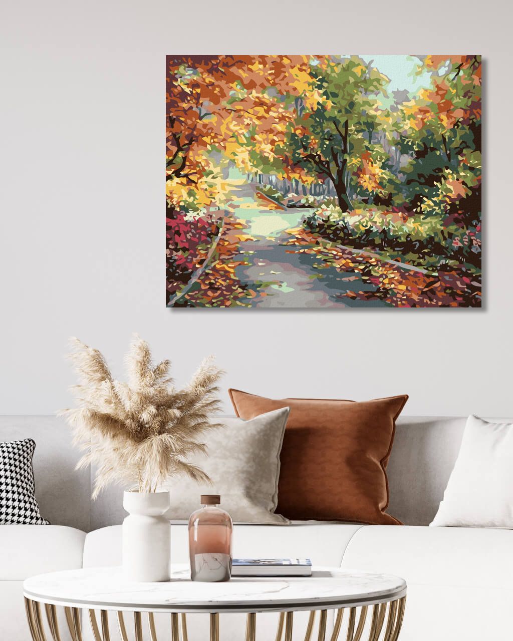 zuty Malování podle čísel - KVĚTINOVÁ ZAHRADA - Rozměr: 40x50 cm, Rámování: Varianta: vypnuté plátno na rám - obrázek 7