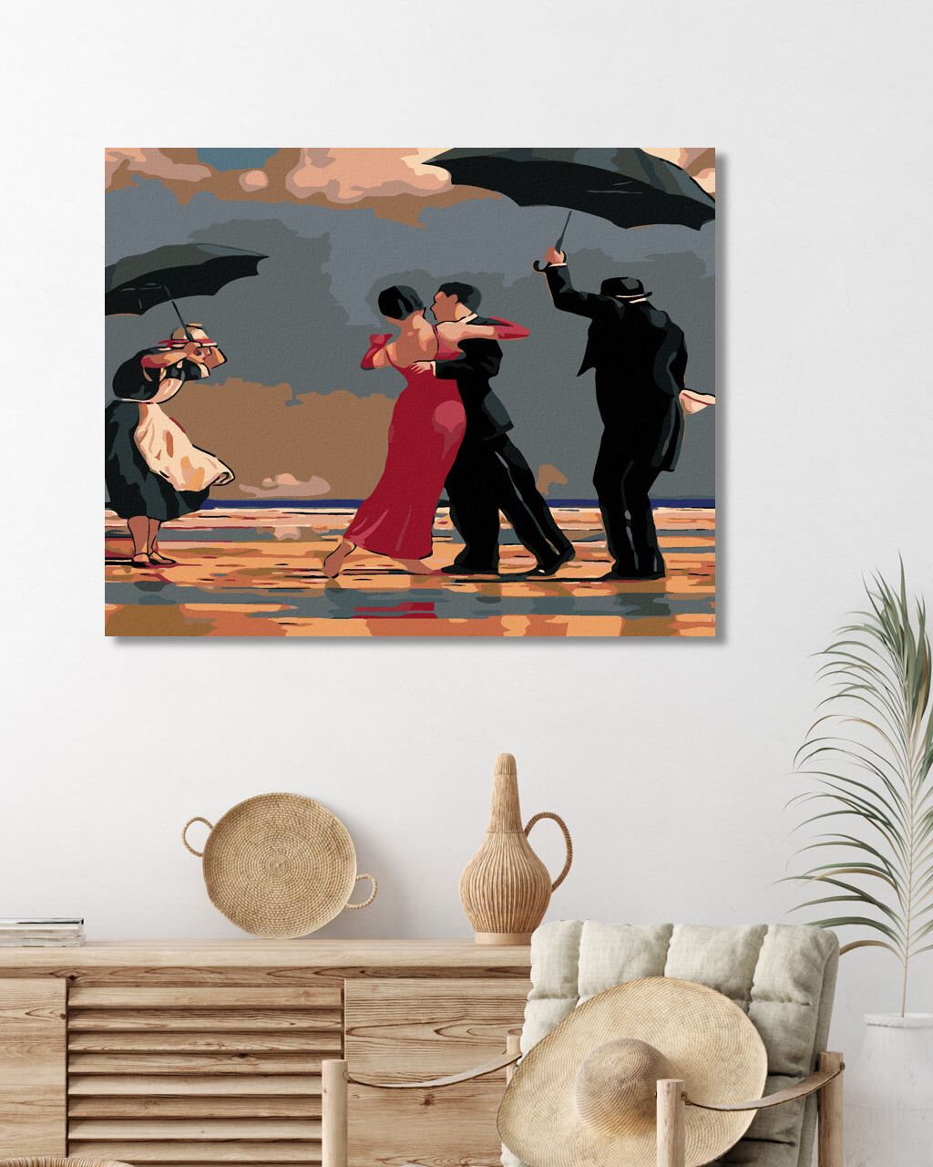 zuty Malování podle čísel - TANEC NA PLÁŽI I - Rozměr: 40x50 cm, Rámování: Varianta: bez rámu a bez vypnutí plátna - obrázek 5
