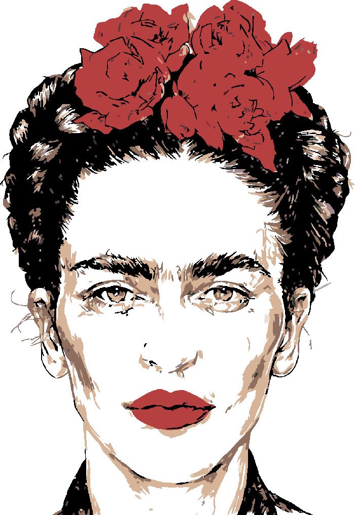 zuty Malování podle čísel - FRIDA KAHLO - Rozměr: 40x50 cm, Rámování: Varianta: bez rámu a bez vypnutí plátna - obrázek 10