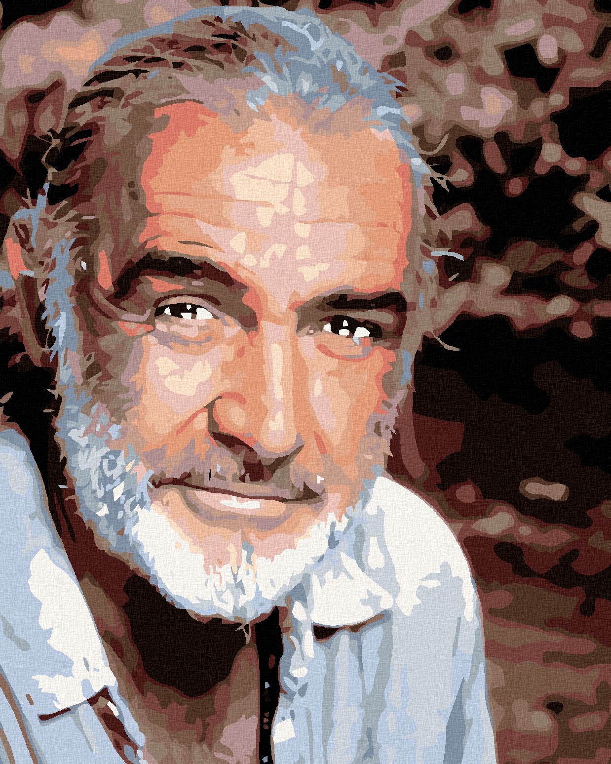 zuty Malování podle čísel - SEAN CONNERY - Rozměr: 40x50 cm, Rámování: Varianta: vypnuté plátno na rám - obrázek 1