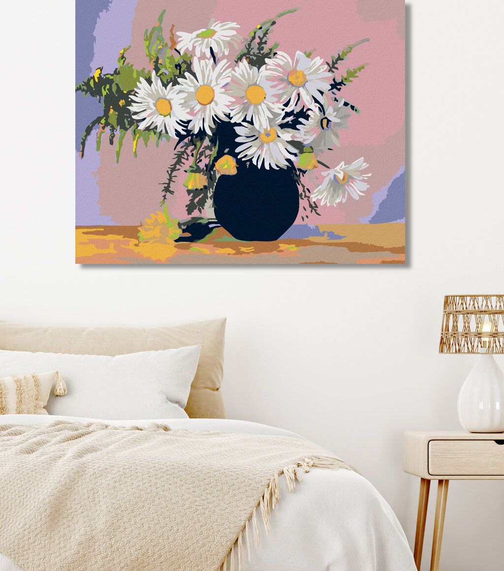 zuty Malování podle čísel - KOPRETINY V ČERNÉ VÁZE - Rozměr: 40x50 cm, Rámování: Varianta: bez rámu a bez vypnutí plátna - obrázek 10
