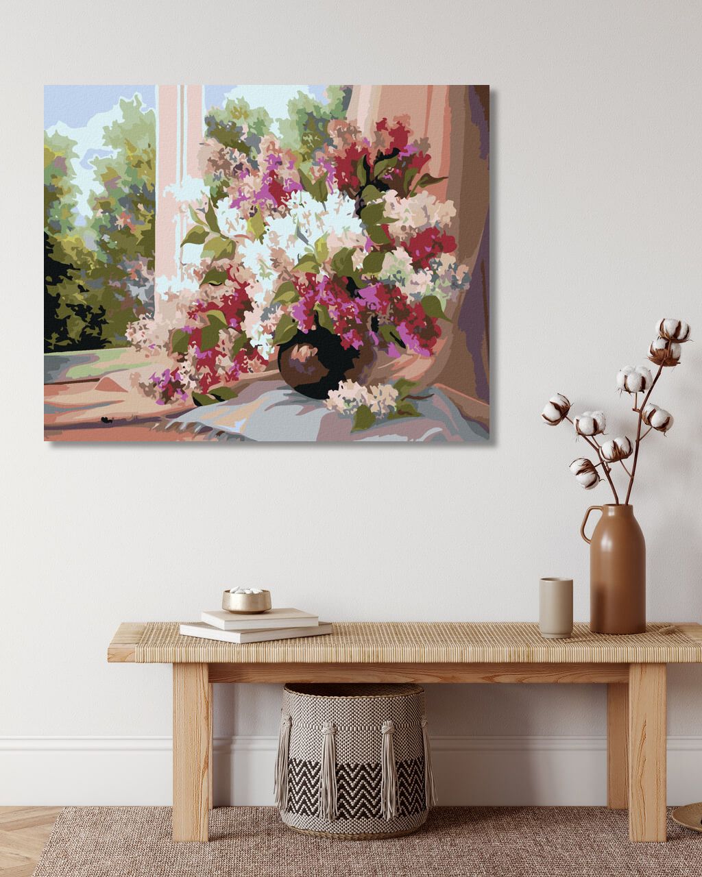 zuty Malování podle čísel - ŠEŘÍK U OKNA II - Rozměr: 40x50 cm, Rámování: Varianta: bez rámu a bez vypnutí plátna - obrázek 9