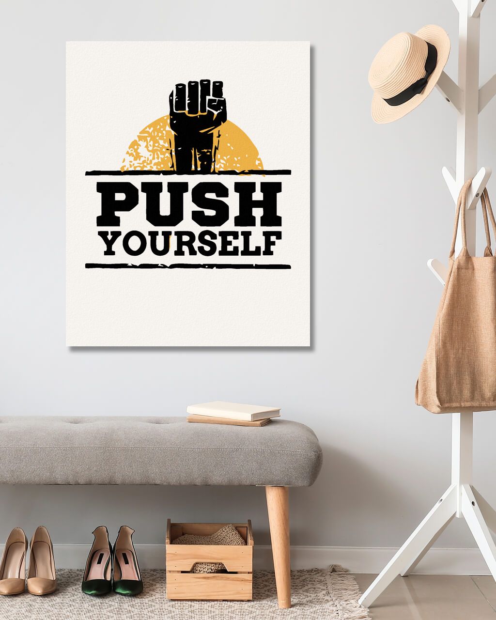 zuty Malování podle čísel - PUSH YOURSELF - Rozměr: 40x50 cm, Rámování: Varianta: bez rámu a bez vypnutí plátna - obrázek 5