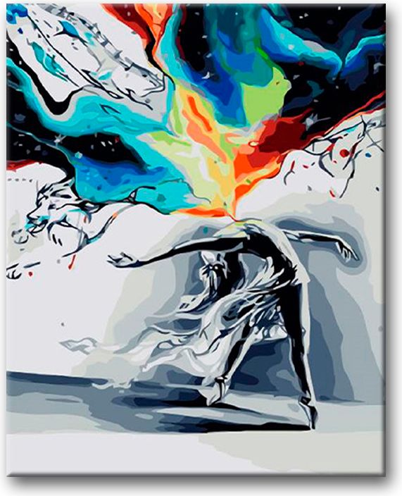 zuty Malování podle čísel - TANEC V BOUŘI - Rozměr: 40x50 cm, Rámování: Varianta: bez rámu a bez vypnutí plátna - obrázek 6