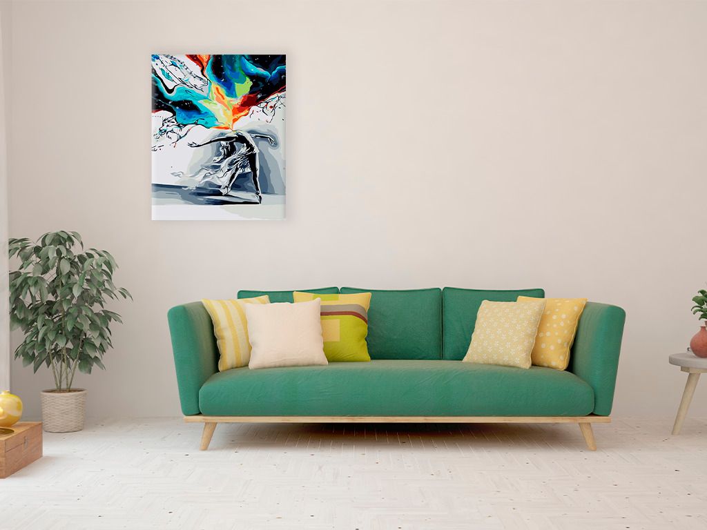 zuty Malování podle čísel - TANEC V BOUŘI - Rozměr: 40x50 cm, Rámování: Varianta: bez rámu a bez vypnutí plátna - obrázek 16