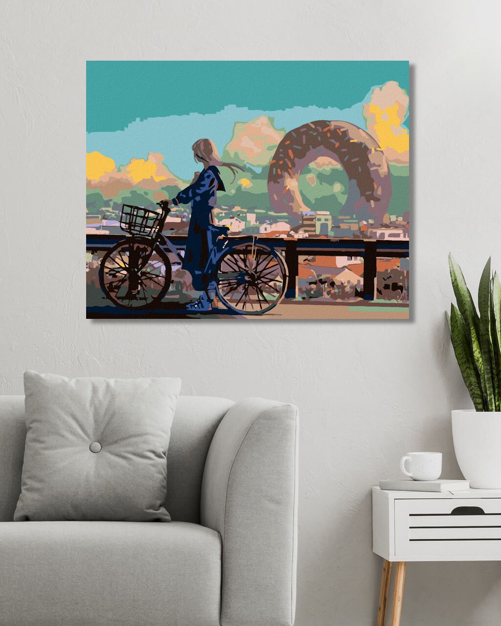 zuty Malování podle čísel - DÍVKA NA KOLE - Rozměr: 40x50 cm, Rámování: Varianta: bez rámu a bez vypnutí plátna - obrázek 10
