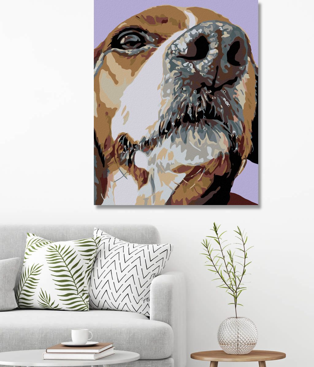 zuty Malování podle čísel - ČUMÁČEK BÍGLA - Rozměr: 40x50 cm, Rámování: Varianta: bez rámu a bez vypnutí plátna - obrázek 10