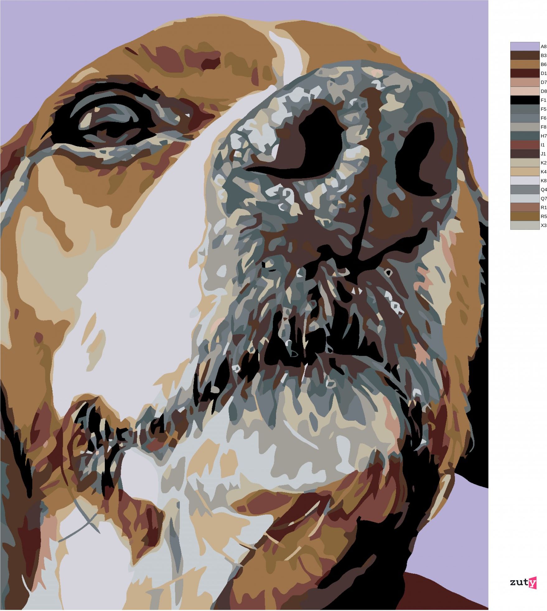 zuty Malování podle čísel - ČUMÁČEK BÍGLA - Rozměr: 40x50 cm, Rámování: Varianta: vypnuté plátno na rám - obrázek 3