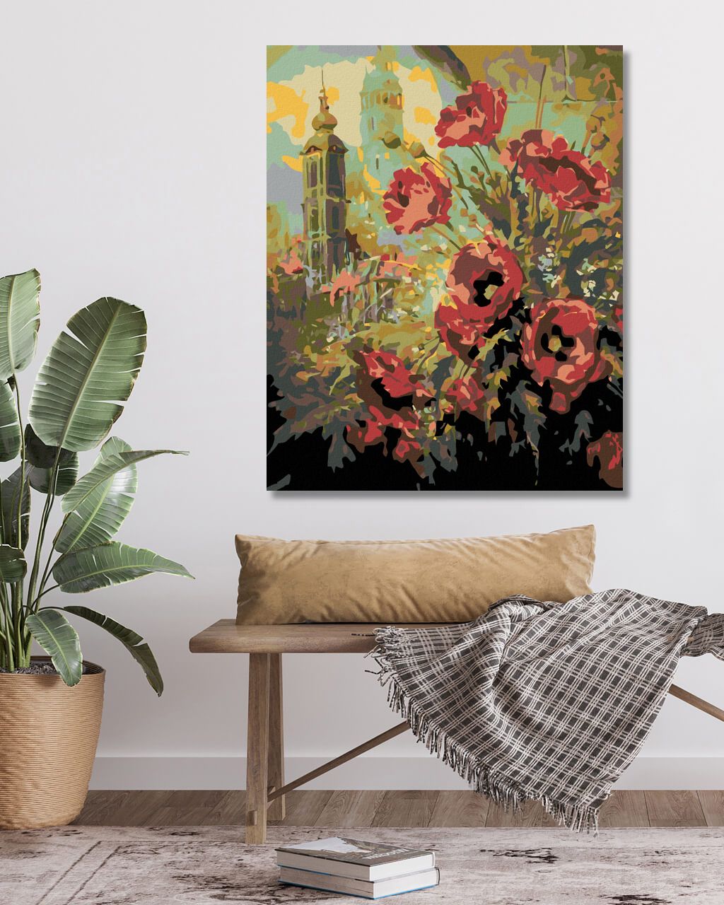 zuty Malování podle čísel - VLČÍ MÁKY U OKNA - Rozměr: 40x50 cm, Rámování: Varianta: bez rámu a bez vypnutí plátna - obrázek 10