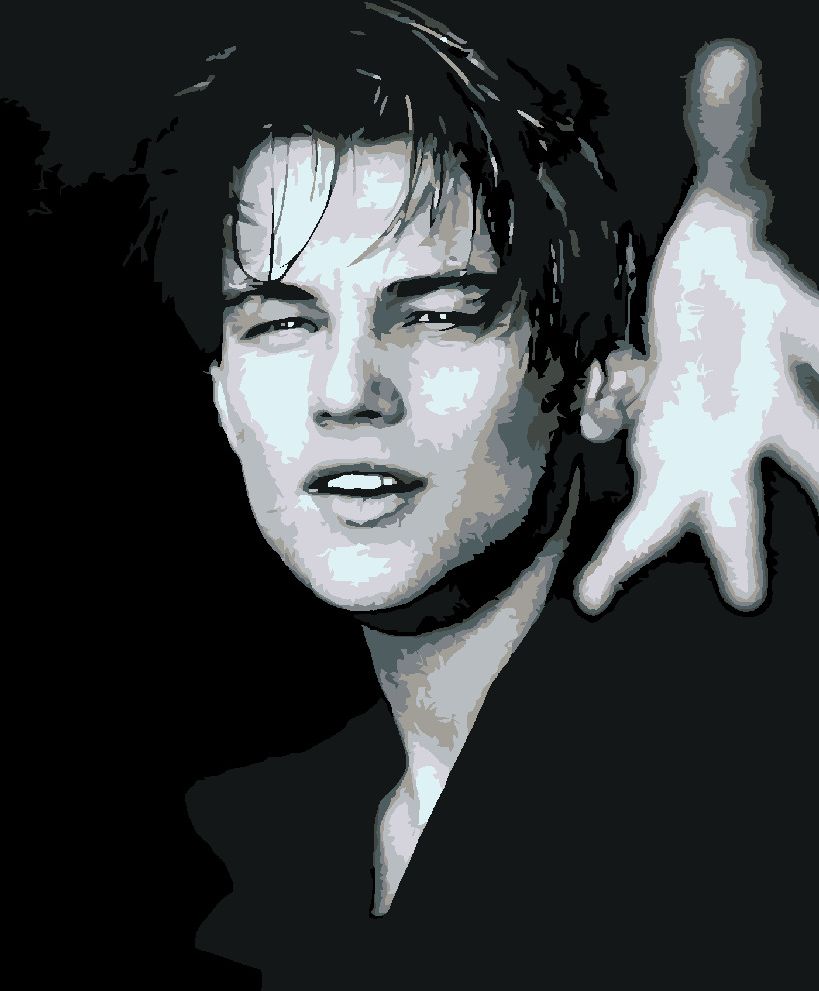 zuty Malování podle čísel - LEONARDO DICAPRIO - Rozměr: 40x50 cm, Rámování: Varianta: vypnuté plátno na rám - obrázek 8