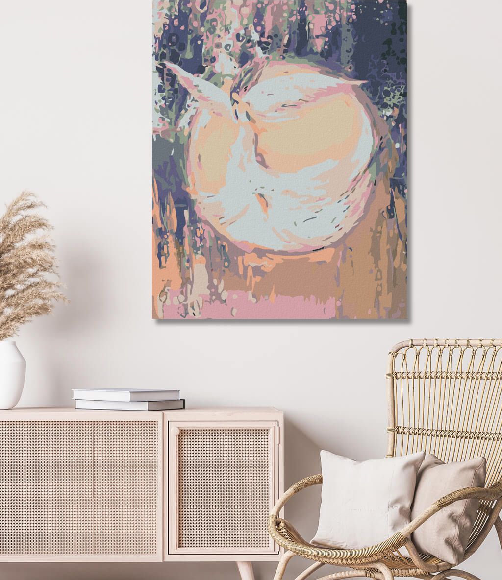 zuty Malování podle čísel - ANDĚLÉ OD LENKY - DREAM ANGEL - Rozměr: 40x50 cm, Rámování: Varianta: bez rámu a bez vypnutí plátna - obrázek 17