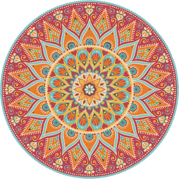 zuty Malování podle čísel - MANDALA - Rozměr: 40x50 cm, Rámování: Varianta: bez rámu a bez vypnutí plátna - obrázek 9