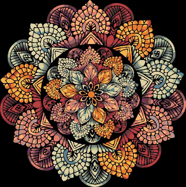 zuty Malování podle čísel - MANDALA IX - Rozměr: 40x50 cm, Rámování: Varianta: vypnuté plátno na rám - obrázek 9